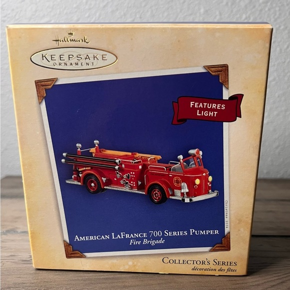 Hallmark Other - Hallmark NEW 2004 American LaFrance 700 Pumper #2 Fire Brigade Series Christmas